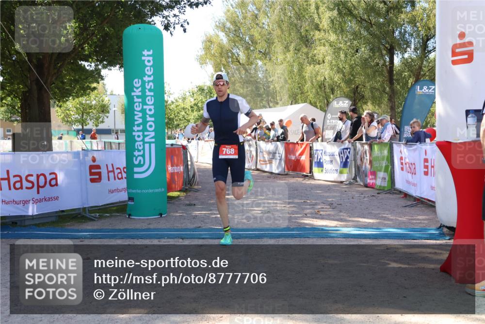 07.09.2025 - 19. Norderstedt Triathlon Zöllner http://msf.ph/oto/8777706 07.09.2025 12:18:10 Ziel 768 meine-sportfotos.de
