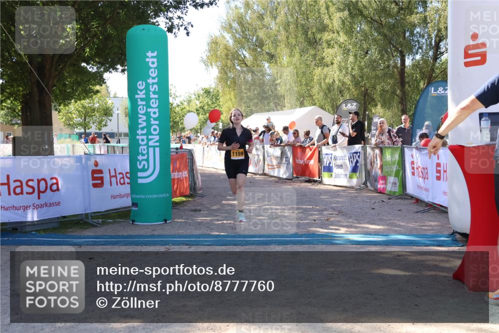 07.09.2025 - 19. Norderstedt Triathlon Zöllner http://msf.ph/oto/8777760 07.09.2025 12:19:14 Ziel 1159 meine-sportfotos.de