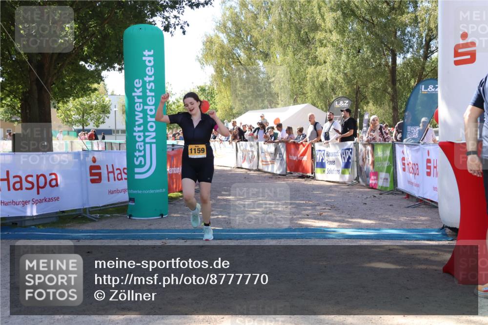 07.09.2025 - 19. Norderstedt Triathlon Zöllner http://msf.ph/oto/8777770 07.09.2025 12:19:15 Ziel 1159 meine-sportfotos.de