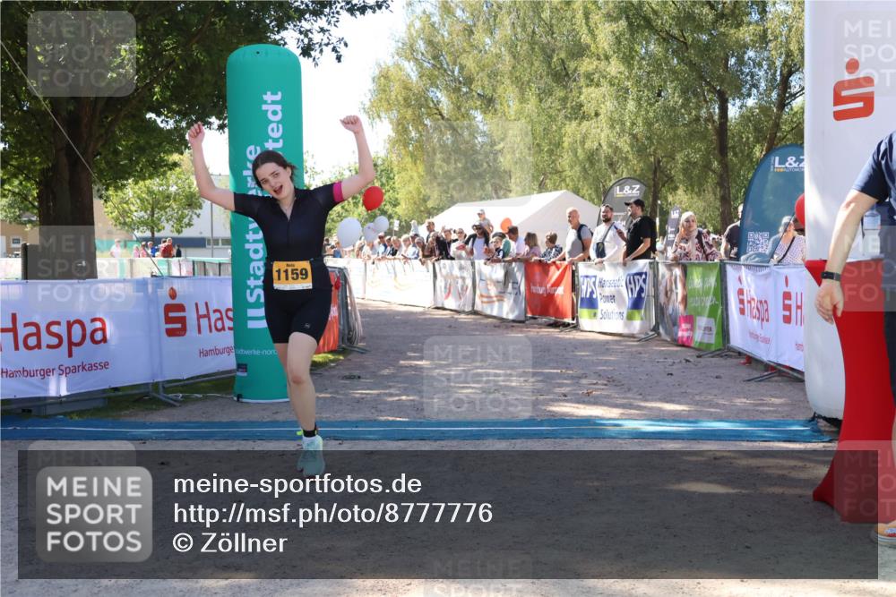 07.09.2025 - 19. Norderstedt Triathlon Zöllner http://msf.ph/oto/8777776 07.09.2025 12:19:15 Ziel 1159 meine-sportfotos.de