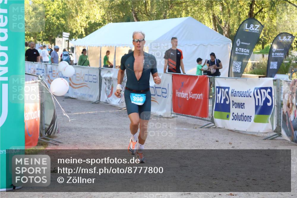 07.09.2025 - 19. Norderstedt Triathlon Zöllner http://msf.ph/oto/8777800 07.09.2025 17:16:48 Ziel 396 meine-sportfotos.de