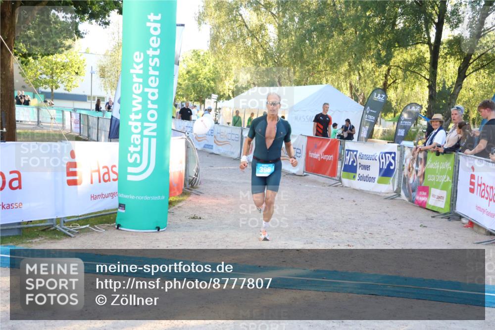 07.09.2025 - 19. Norderstedt Triathlon Zöllner http://msf.ph/oto/8777807 07.09.2025 17:16:49 Ziel 396 meine-sportfotos.de