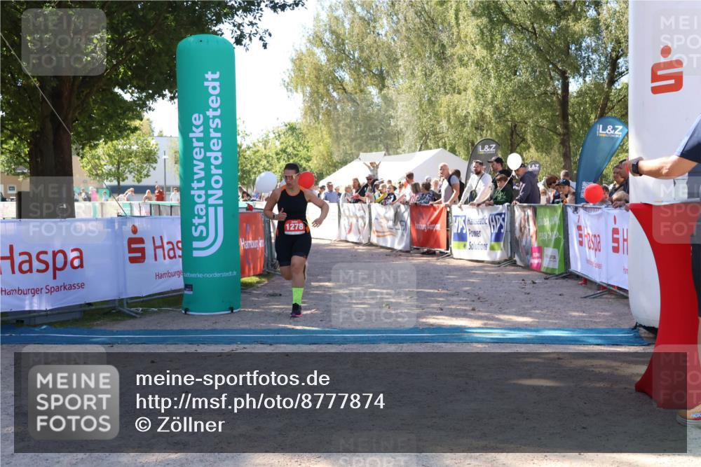 07.09.2025 - 19. Norderstedt Triathlon Zöllner http://msf.ph/oto/8777874 07.09.2025 12:20:40 Ziel 1278 meine-sportfotos.de