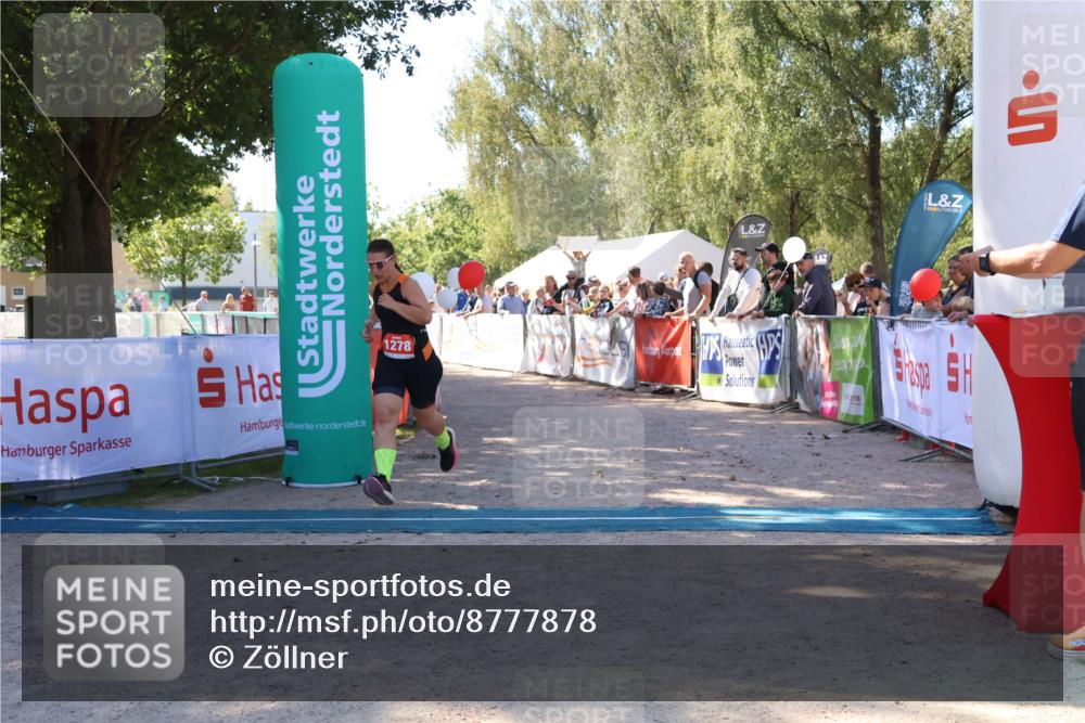 07.09.2025 - 19. Norderstedt Triathlon Zöllner http://msf.ph/oto/8777878 07.09.2025 12:20:41 Ziel 1278 meine-sportfotos.de