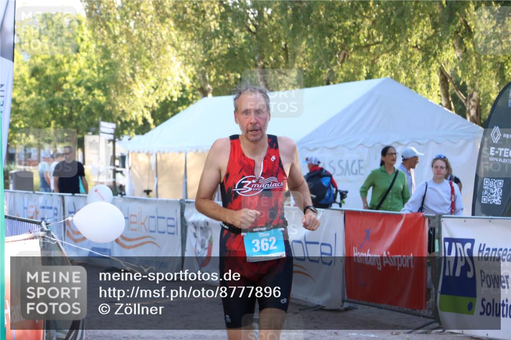07.09.2025 - 19. Norderstedt Triathlon Zöllner http://msf.ph/oto/8777896 07.09.2025 17:17:07 Ziel 362 meine-sportfotos.de