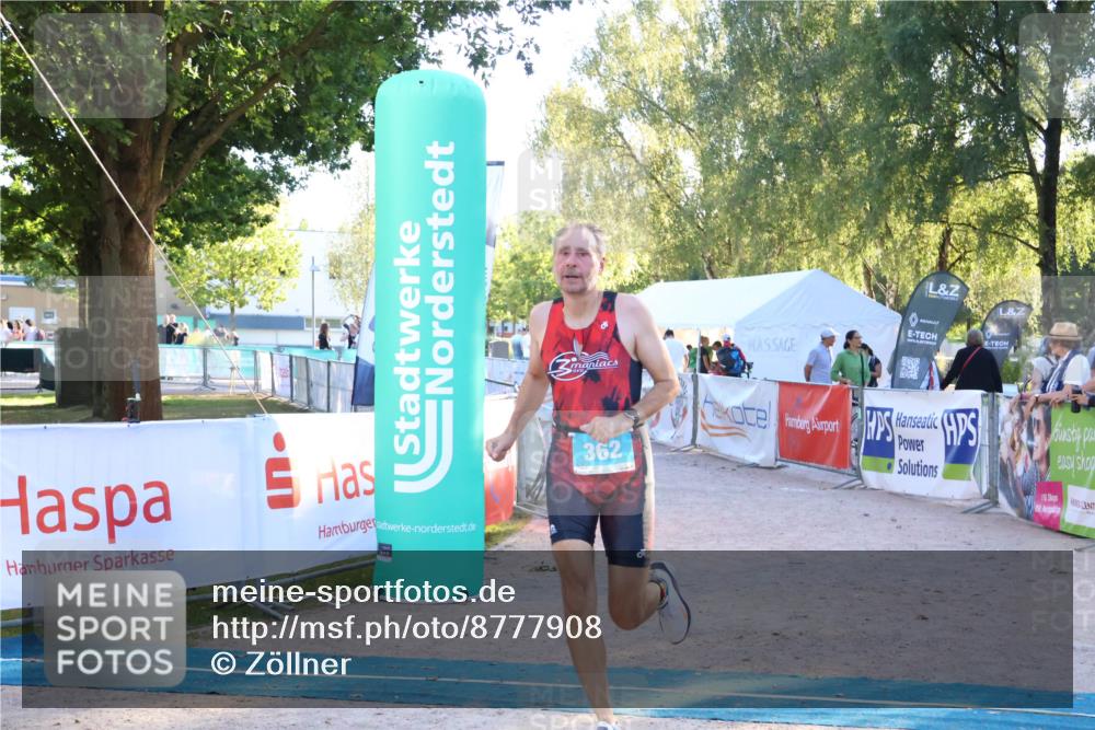 07.09.2025 - 19. Norderstedt Triathlon Zöllner http://msf.ph/oto/8777908 07.09.2025 17:17:08 Ziel 362 meine-sportfotos.de