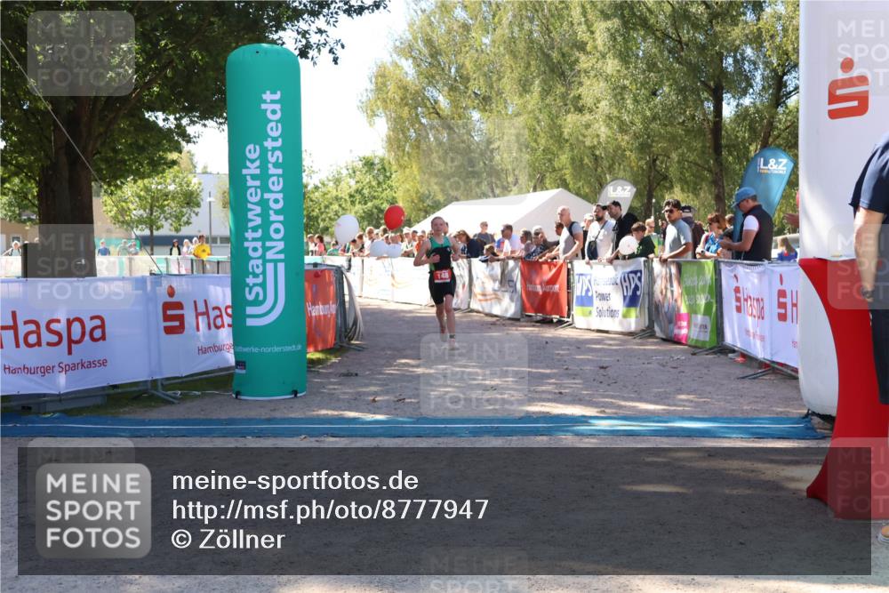07.09.2025 - 19. Norderstedt Triathlon Zöllner http://msf.ph/oto/8777947 07.09.2025 12:23:41 Ziel 148 meine-sportfotos.de