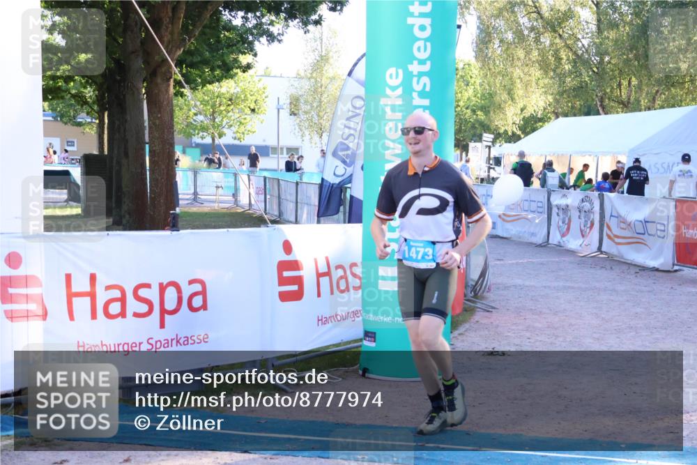 07.09.2025 - 19. Norderstedt Triathlon Zöllner http://msf.ph/oto/8777974 07.09.2025 17:19:10 Ziel 1473 meine-sportfotos.de