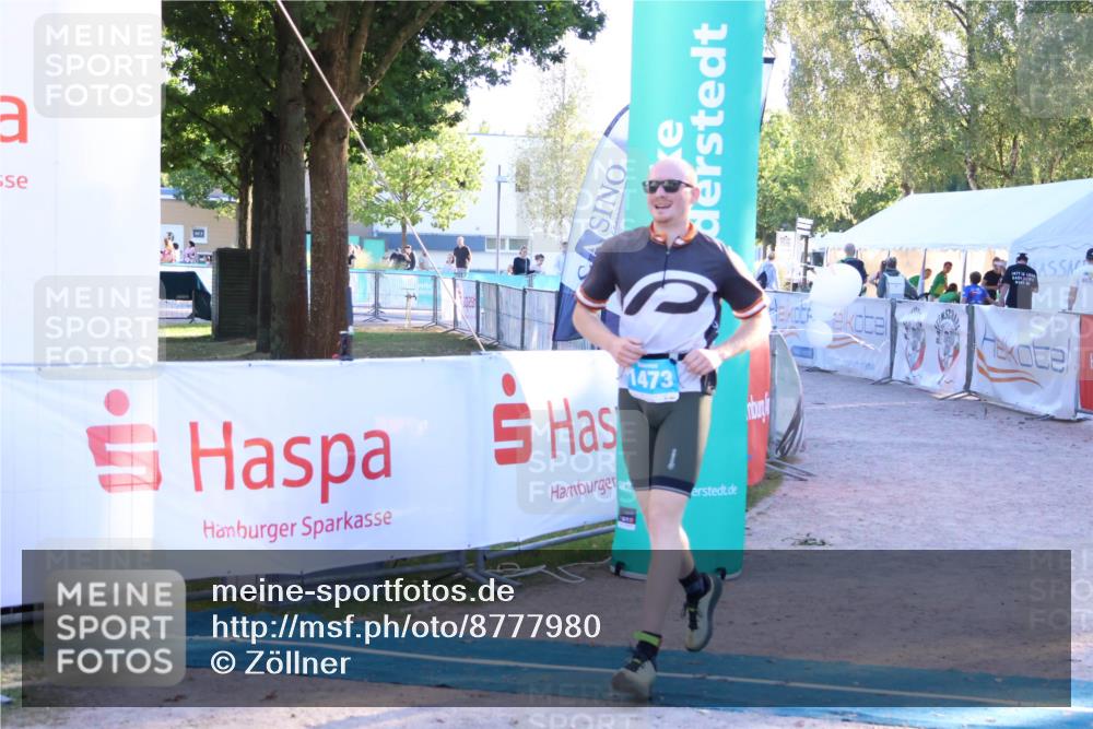 07.09.2025 - 19. Norderstedt Triathlon Zöllner http://msf.ph/oto/8777980 07.09.2025 17:19:10 Ziel 1473 meine-sportfotos.de