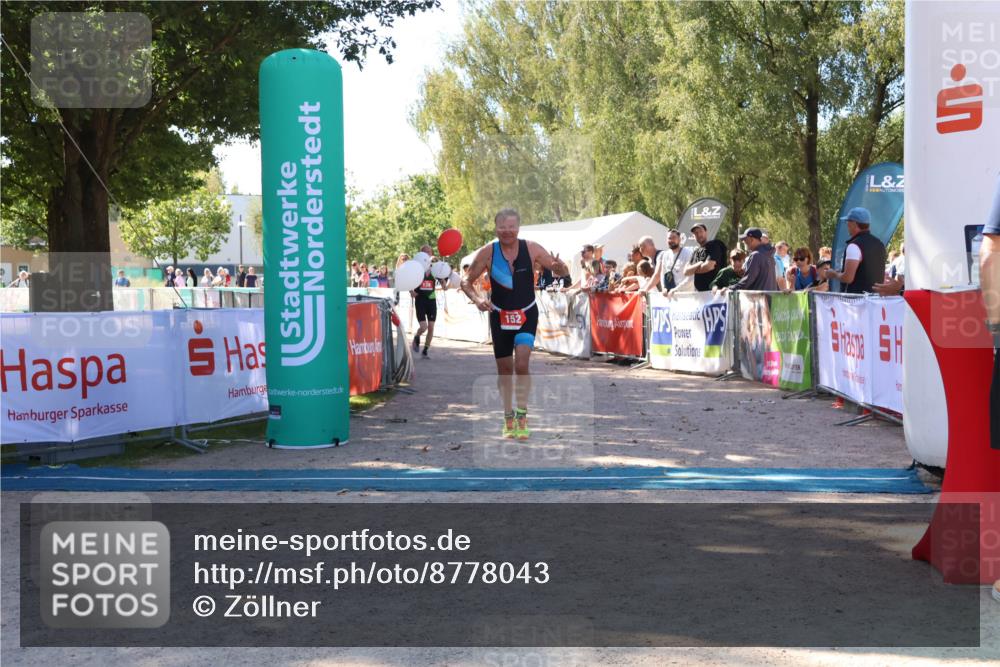 07.09.2025 - 19. Norderstedt Triathlon Zöllner http://msf.ph/oto/8778043 07.09.2025 12:24:20 Ziel 138, 152 meine-sportfotos.de