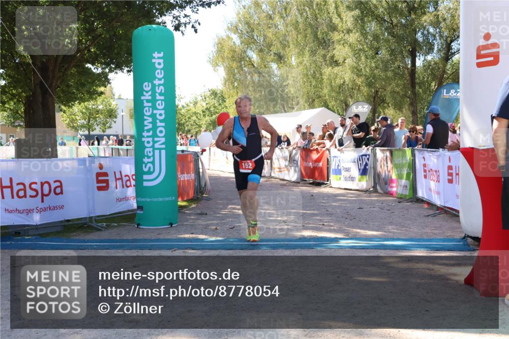 07.09.2025 - 19. Norderstedt Triathlon Zöllner http://msf.ph/oto/8778054 07.09.2025 12:24:21 Ziel 138, 152 meine-sportfotos.de