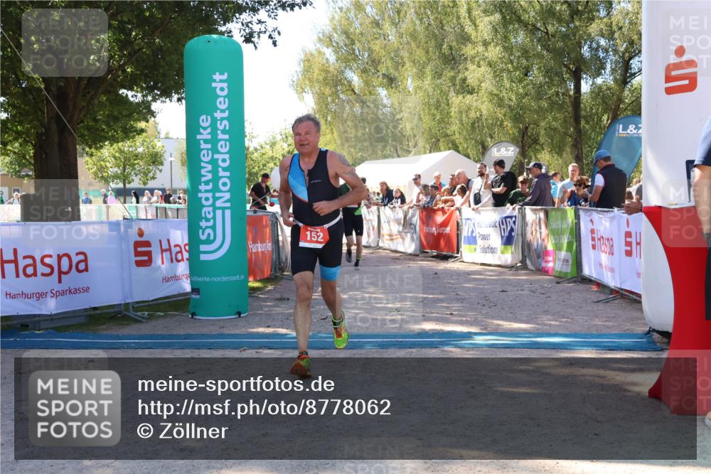 07.09.2025 - 19. Norderstedt Triathlon Zöllner http://msf.ph/oto/8778062 07.09.2025 12:24:21 Ziel 138, 152 meine-sportfotos.de