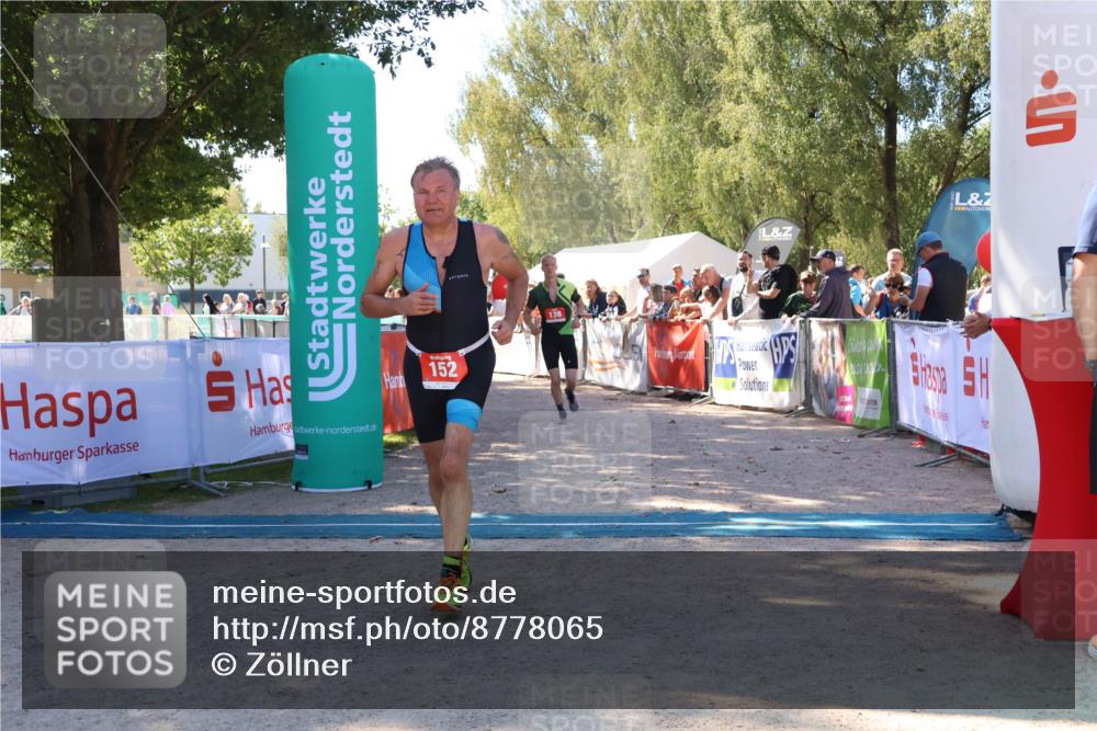 07.09.2025 - 19. Norderstedt Triathlon Zöllner http://msf.ph/oto/8778065 07.09.2025 12:24:22 Ziel 138, 152 meine-sportfotos.de