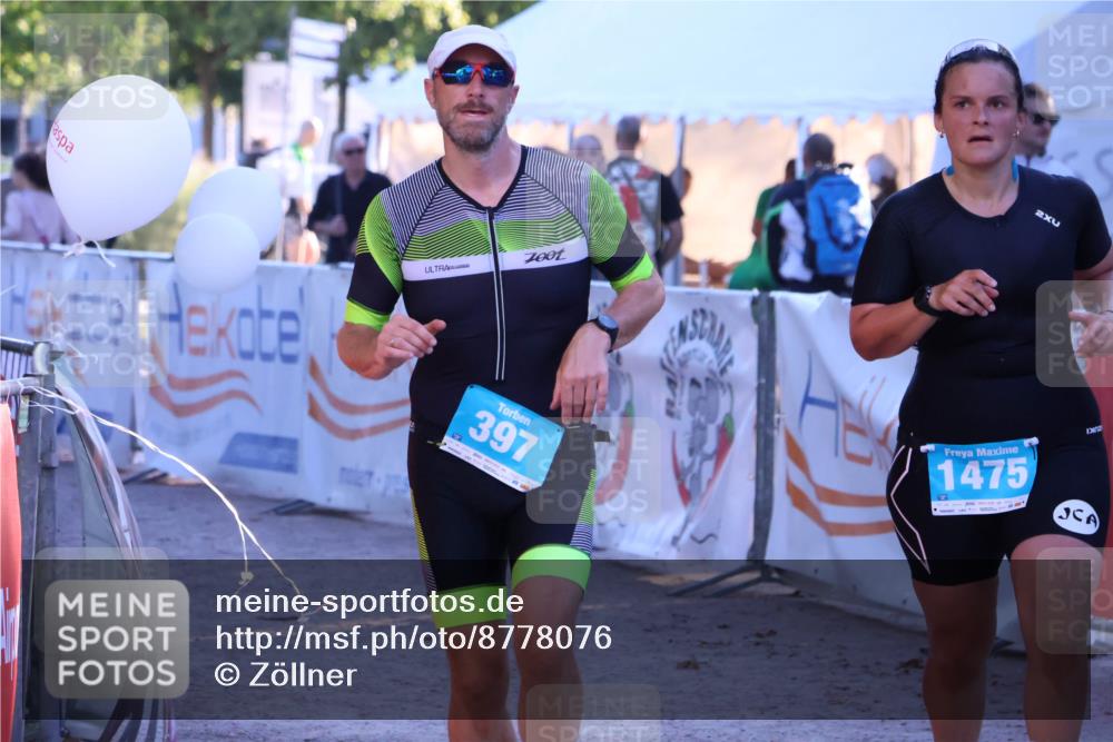 07.09.2025 - 19. Norderstedt Triathlon Zöllner http://msf.ph/oto/8778076 07.09.2025 17:19:39 Ziel 397, 1475 meine-sportfotos.de