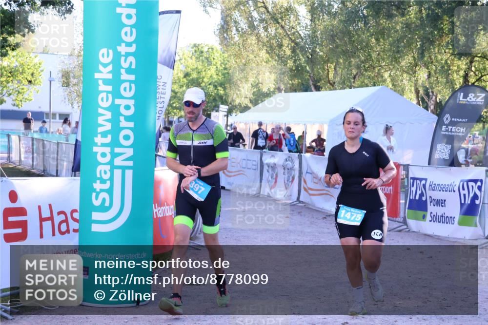 07.09.2025 - 19. Norderstedt Triathlon Zöllner http://msf.ph/oto/8778099 07.09.2025 17:19:41 Ziel 397, 1475 meine-sportfotos.de