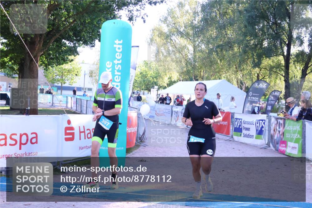 07.09.2025 - 19. Norderstedt Triathlon Zöllner http://msf.ph/oto/8778112 07.09.2025 17:19:41 Ziel 397, 1475 meine-sportfotos.de
