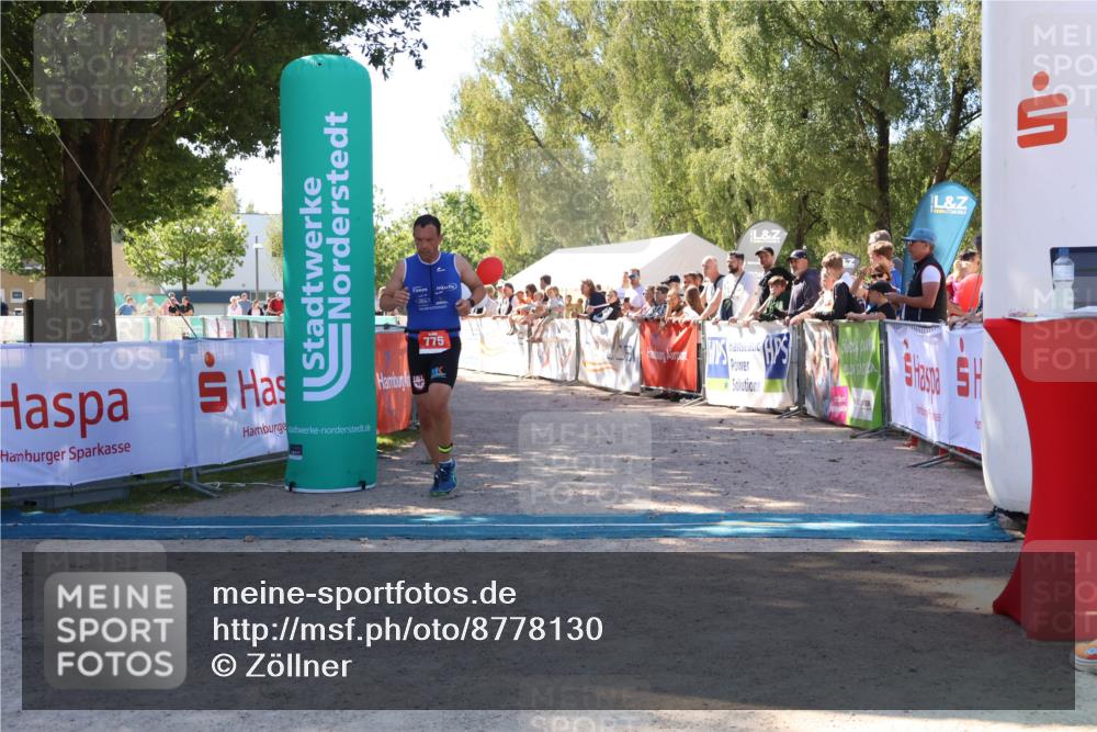 07.09.2025 - 19. Norderstedt Triathlon Zöllner http://msf.ph/oto/8778130 07.09.2025 12:26:39 Ziel 775 meine-sportfotos.de