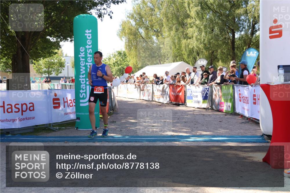 07.09.2025 - 19. Norderstedt Triathlon Zöllner http://msf.ph/oto/8778138 07.09.2025 12:26:39 Ziel 775 meine-sportfotos.de