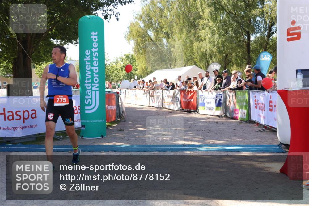 07.09.2025 - 19. Norderstedt Triathlon Zöllner http://msf.ph/oto/8778152 07.09.2025 12:26:40 Ziel 775 meine-sportfotos.de