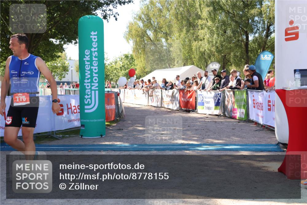 07.09.2025 - 19. Norderstedt Triathlon Zöllner http://msf.ph/oto/8778155 07.09.2025 12:26:41 Ziel 775 meine-sportfotos.de
