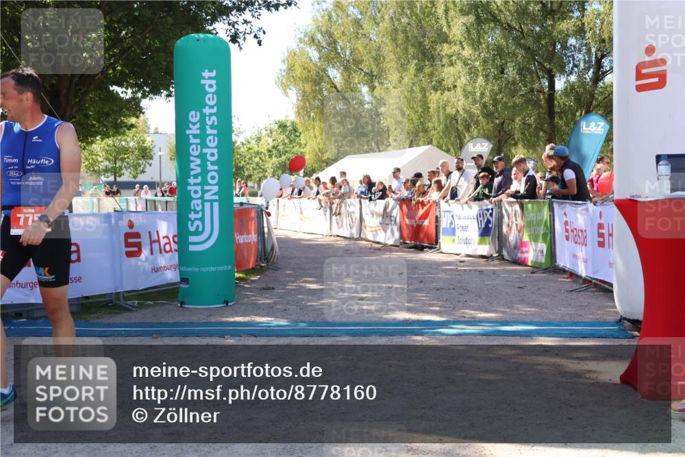 07.09.2025 - 19. Norderstedt Triathlon Zöllner http://msf.ph/oto/8778160 07.09.2025 12:26:41 Ziel 775 meine-sportfotos.de