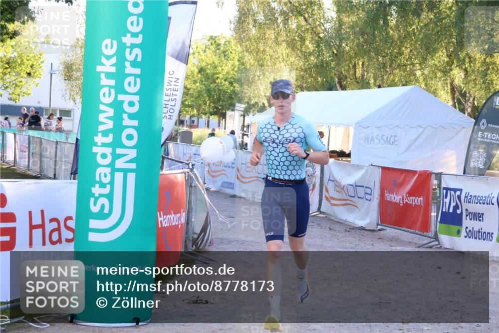 07.09.2025 - 19. Norderstedt Triathlon Zöllner http://msf.ph/oto/8778173 07.09.2025 17:20:14 Ziel 405 meine-sportfotos.de