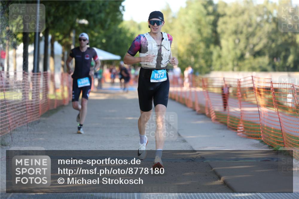 07.09.2025 - 19. Norderstedt Triathlon Michael Strokosch http://msf.ph/oto/8778180 07.09.2025 16:54:22 Laufen 873, 1409 meine-sportfotos.de