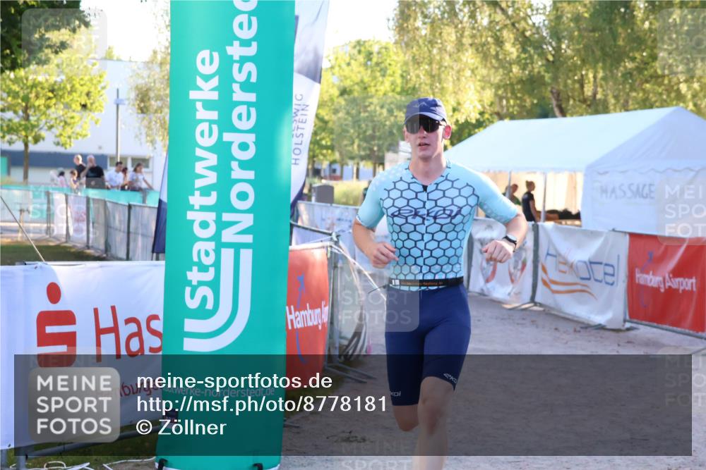 07.09.2025 - 19. Norderstedt Triathlon Zöllner http://msf.ph/oto/8778181 07.09.2025 17:20:14 Ziel 405 meine-sportfotos.de