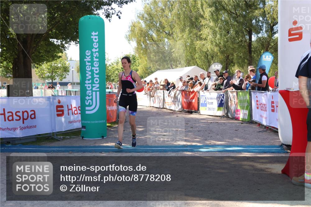 07.09.2025 - 19. Norderstedt Triathlon Zöllner http://msf.ph/oto/8778208 07.09.2025 12:27:15 Ziel 1334 meine-sportfotos.de