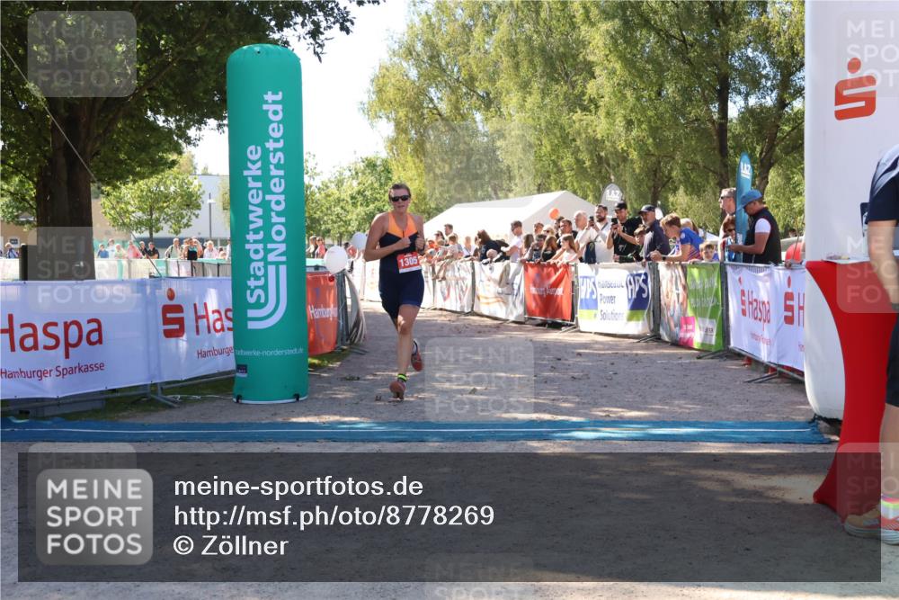 07.09.2025 - 19. Norderstedt Triathlon Zöllner http://msf.ph/oto/8778269 07.09.2025 12:28:04 Ziel 1305 meine-sportfotos.de