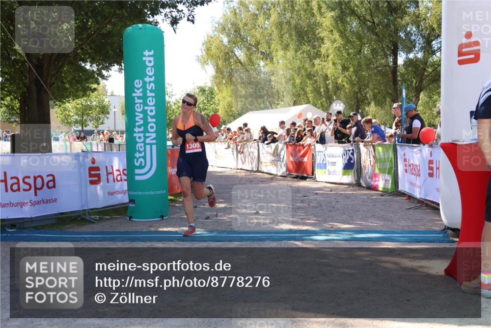 07.09.2025 - 19. Norderstedt Triathlon Zöllner http://msf.ph/oto/8778276 07.09.2025 12:28:04 Ziel 1305 meine-sportfotos.de