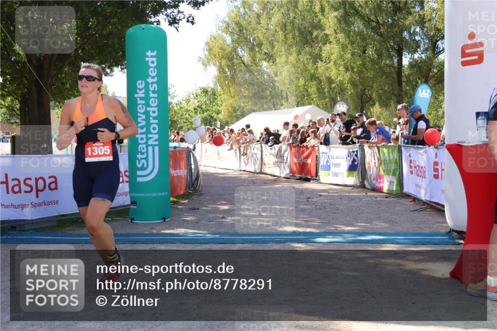 07.09.2025 - 19. Norderstedt Triathlon Zöllner http://msf.ph/oto/8778291 07.09.2025 12:28:05 Ziel 1305 meine-sportfotos.de