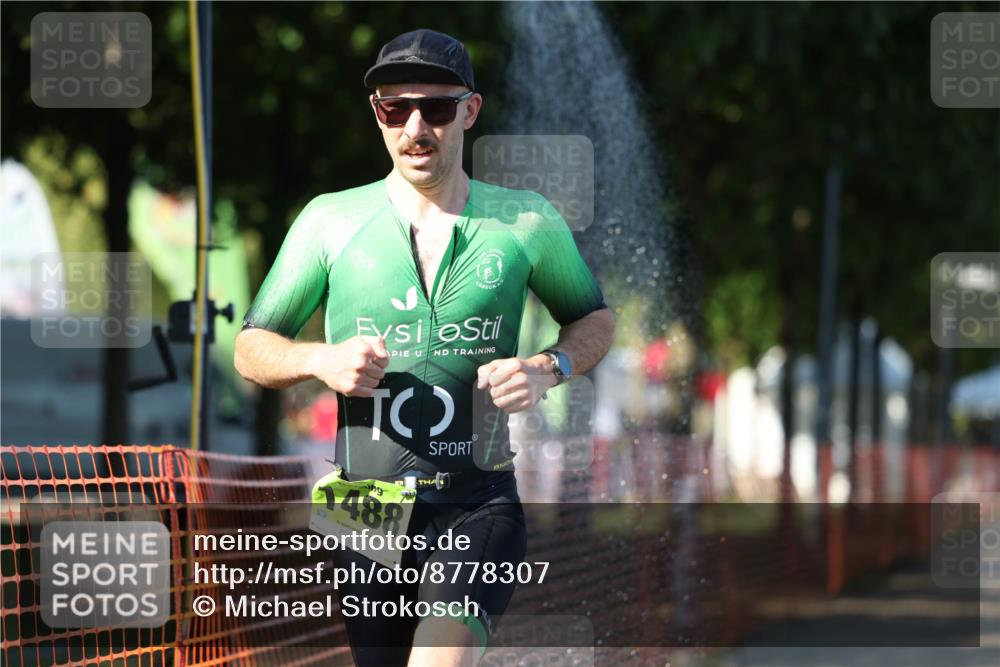 07.09.2025 - 19. Norderstedt Triathlon Michael Strokosch http://msf.ph/oto/8778307 07.09.2025 15:54:13 Laufen 1488 meine-sportfotos.de