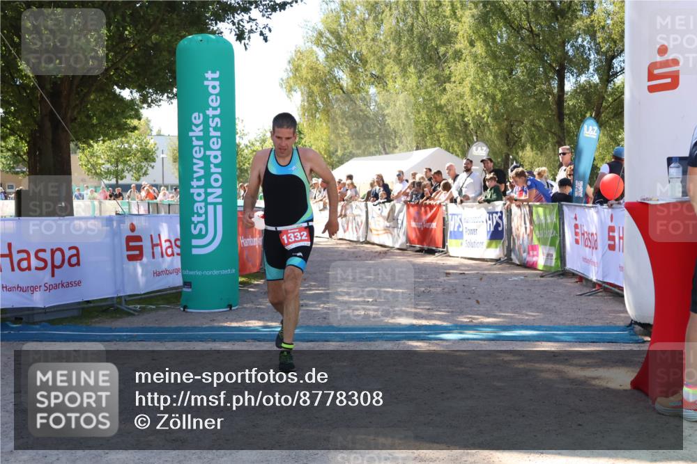07.09.2025 - 19. Norderstedt Triathlon Zöllner http://msf.ph/oto/8778308 07.09.2025 12:28:16 Ziel 1332 meine-sportfotos.de