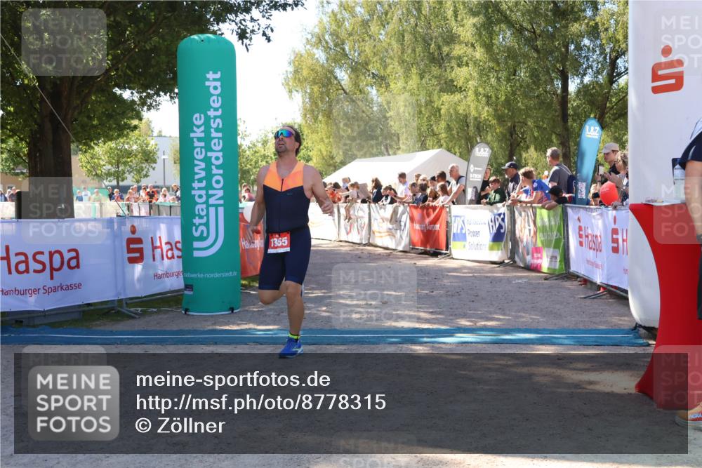 07.09.2025 - 19. Norderstedt Triathlon Zöllner http://msf.ph/oto/8778315 07.09.2025 12:28:54 Ziel 1365 meine-sportfotos.de