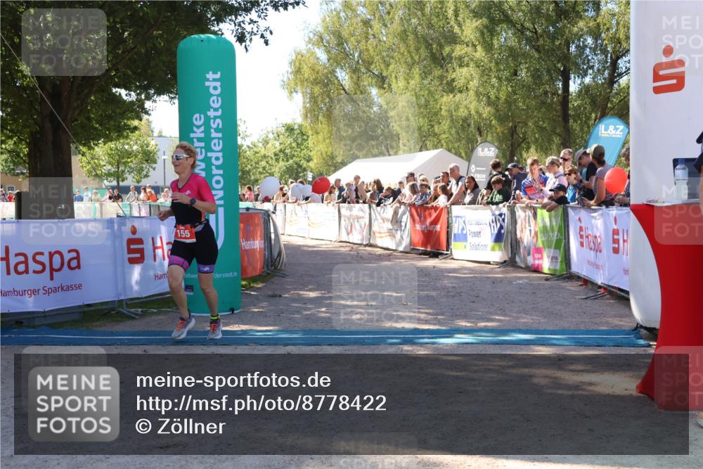 07.09.2025 - 19. Norderstedt Triathlon Zöllner http://msf.ph/oto/8778422 07.09.2025 12:29:31 Ziel 149, 155 meine-sportfotos.de