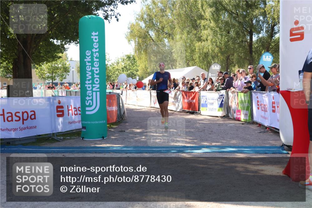 07.09.2025 - 19. Norderstedt Triathlon Zöllner http://msf.ph/oto/8778430 07.09.2025 12:29:43 Ziel 1306 meine-sportfotos.de