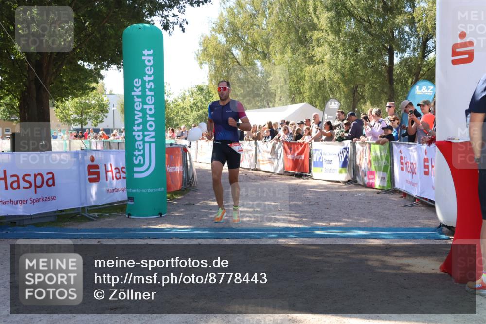 07.09.2025 - 19. Norderstedt Triathlon Zöllner http://msf.ph/oto/8778443 07.09.2025 12:29:44 Ziel 1217, 1306 meine-sportfotos.de
