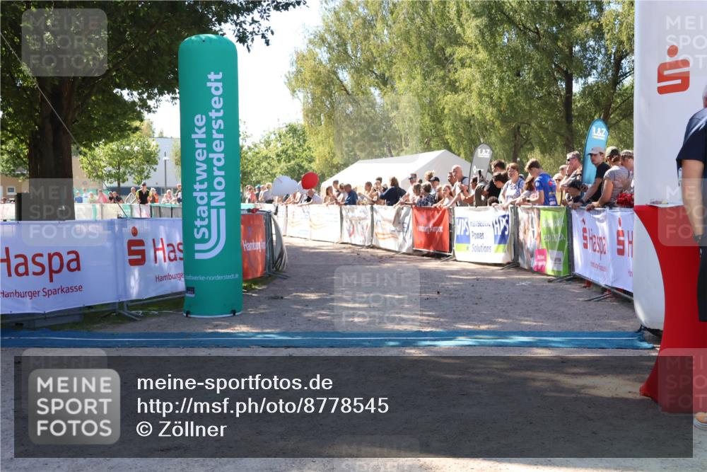 07.09.2025 - 19. Norderstedt Triathlon Zöllner http://msf.ph/oto/8778545 07.09.2025 12:30:21 Ziel 1357 meine-sportfotos.de