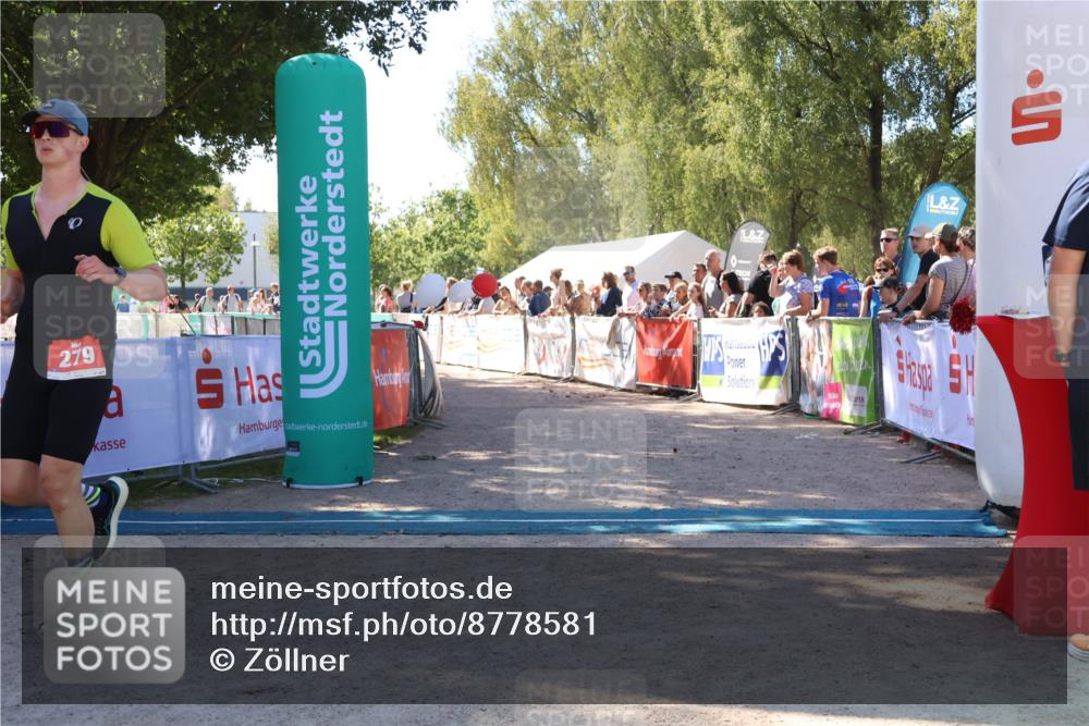 07.09.2025 - 19. Norderstedt Triathlon Zöllner http://msf.ph/oto/8778581 07.09.2025 12:30:31 Ziel 279 meine-sportfotos.de