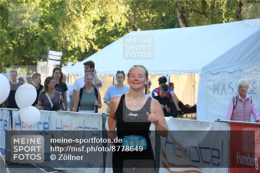 07.09.2025 - 19. Norderstedt Triathlon Zöllner http://msf.ph/oto/8778649 07.09.2025 17:24:11 Ziel 1474 meine-sportfotos.de