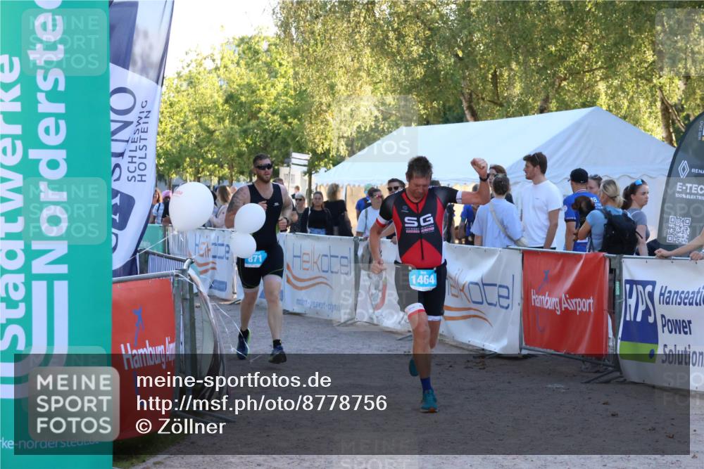 07.09.2025 - 19. Norderstedt Triathlon Zöllner http://msf.ph/oto/8778756 07.09.2025 17:25:59 Ziel 871, 1464 meine-sportfotos.de