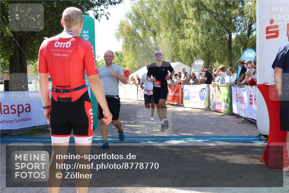 07.09.2025 - 19. Norderstedt Triathlon Zöllner http://msf.ph/oto/8778770 07.09.2025 12:33:45 Ziel 191, 782, 801, 1223, 1265 meine-sportfotos.de