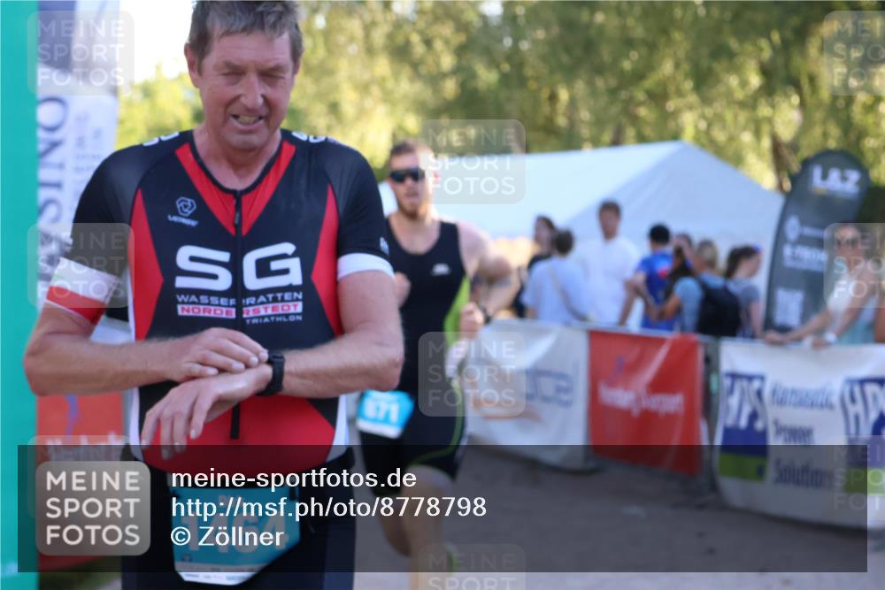 07.09.2025 - 19. Norderstedt Triathlon Zöllner http://msf.ph/oto/8778798 07.09.2025 17:26:02 Ziel 871, 1464 meine-sportfotos.de