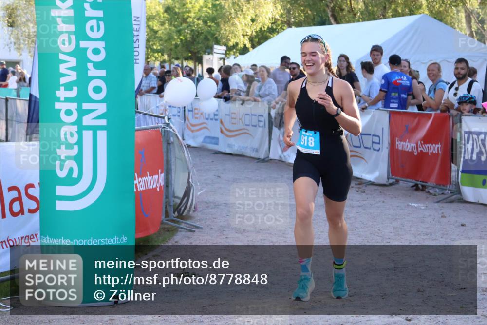 07.09.2025 - 19. Norderstedt Triathlon Zöllner http://msf.ph/oto/8778848 07.09.2025 17:27:17 Ziel 918 meine-sportfotos.de