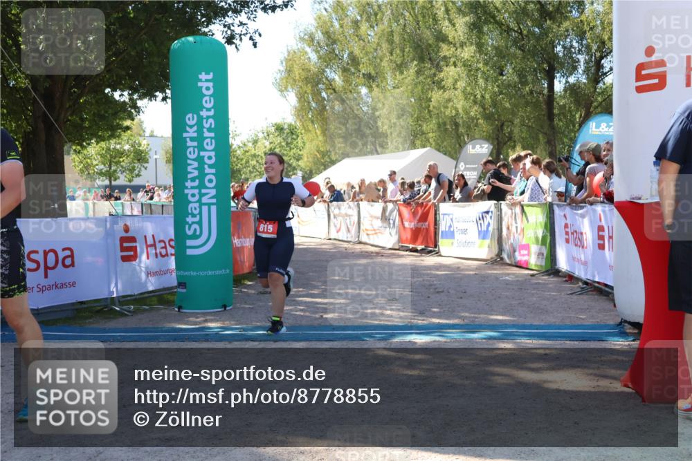07.09.2025 - 19. Norderstedt Triathlon Zöllner http://msf.ph/oto/8778855 07.09.2025 12:33:53 Ziel 714, 815, 1265 meine-sportfotos.de