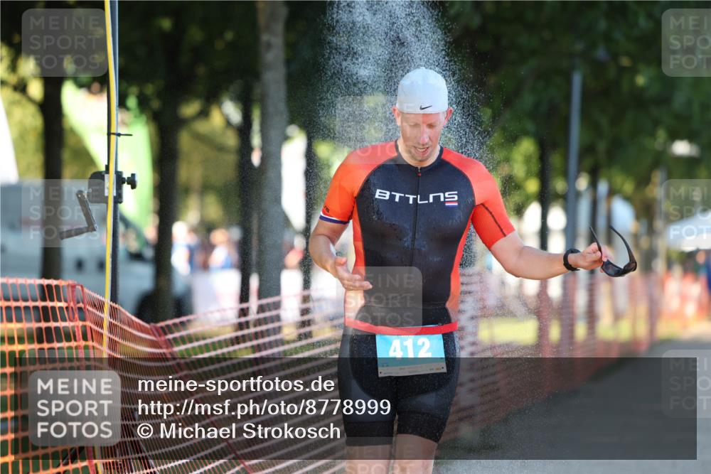 07.09.2025 - 19. Norderstedt Triathlon Michael Strokosch http://msf.ph/oto/8778999 07.09.2025 17:00:10 Laufen 412, 1464 meine-sportfotos.de