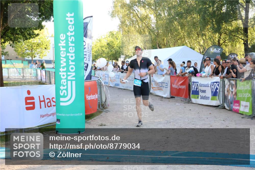 07.09.2025 - 19. Norderstedt Triathlon Zöllner http://msf.ph/oto/8779034 07.09.2025 17:28:51 Ziel 1412 meine-sportfotos.de
