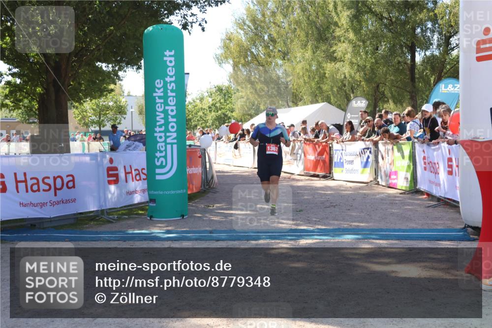 07.09.2025 - 19. Norderstedt Triathlon Zöllner http://msf.ph/oto/8779348 07.09.2025 12:37:51 Ziel 1367 meine-sportfotos.de