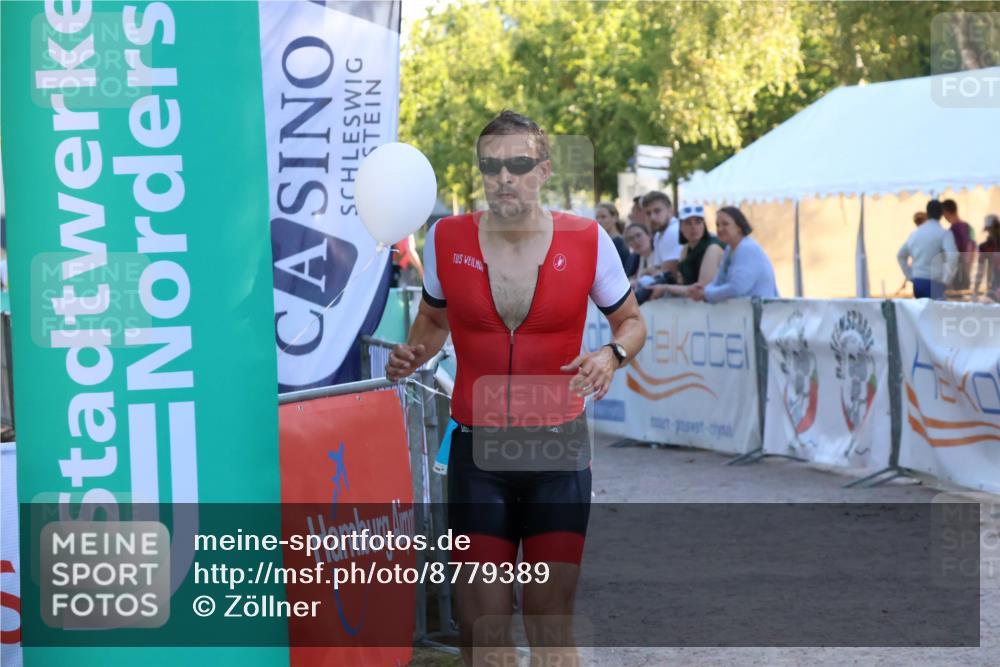 07.09.2025 - 19. Norderstedt Triathlon Zöllner http://msf.ph/oto/8779389 07.09.2025 17:30:20 Ziel 894, 1444 meine-sportfotos.de